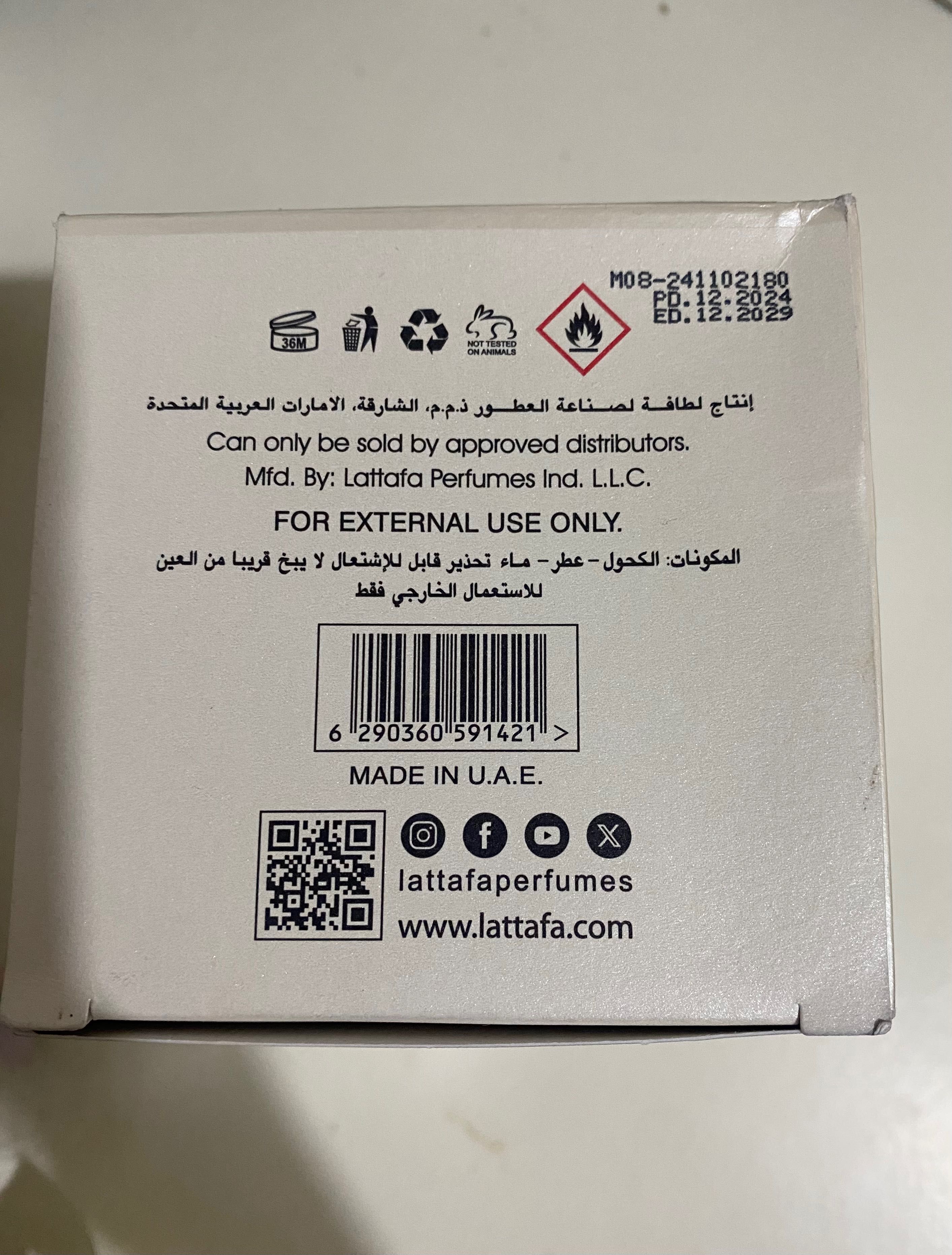 Perfume Yara Moi Lataffa