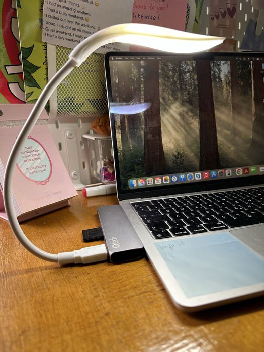 Гнучка світлодіодна Usb Led лампа для ноутбука / Power Bank світильник