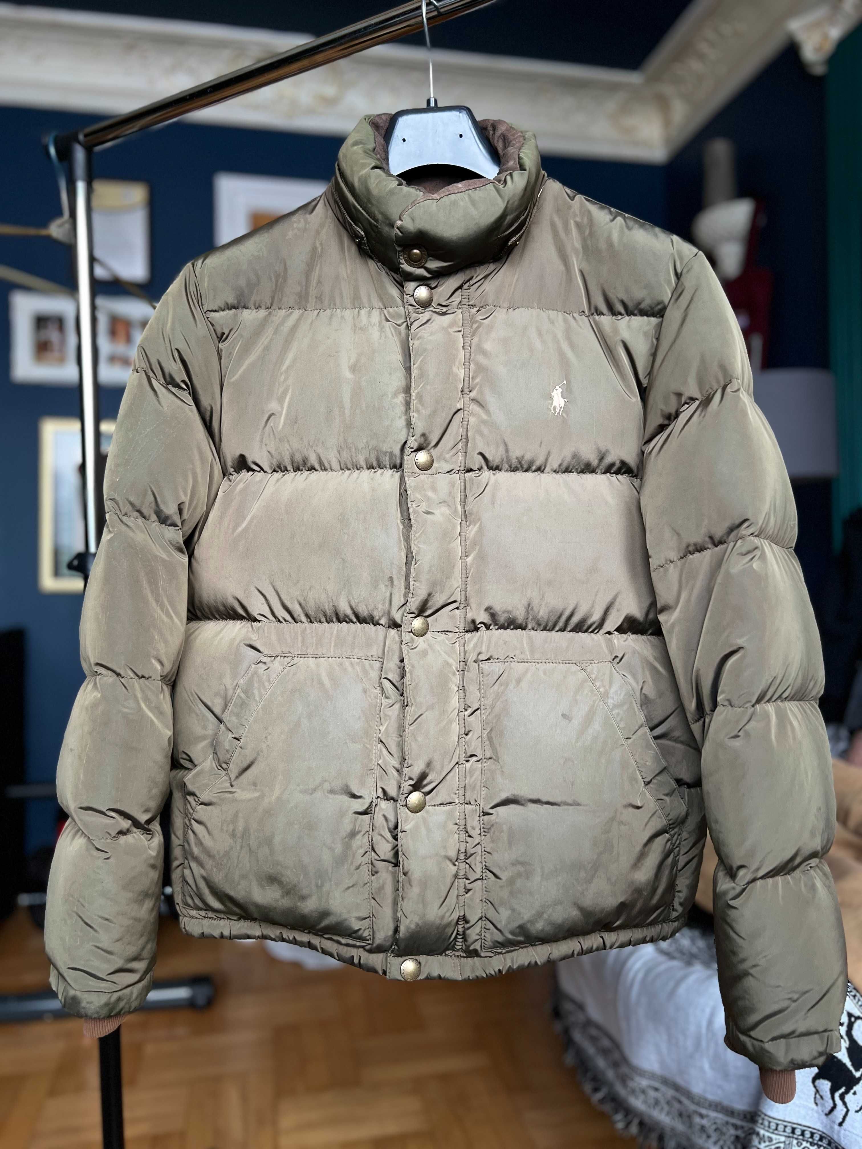 Kurtka puchowa Ralph Lauren męska, orgyginalna, stan bdb!