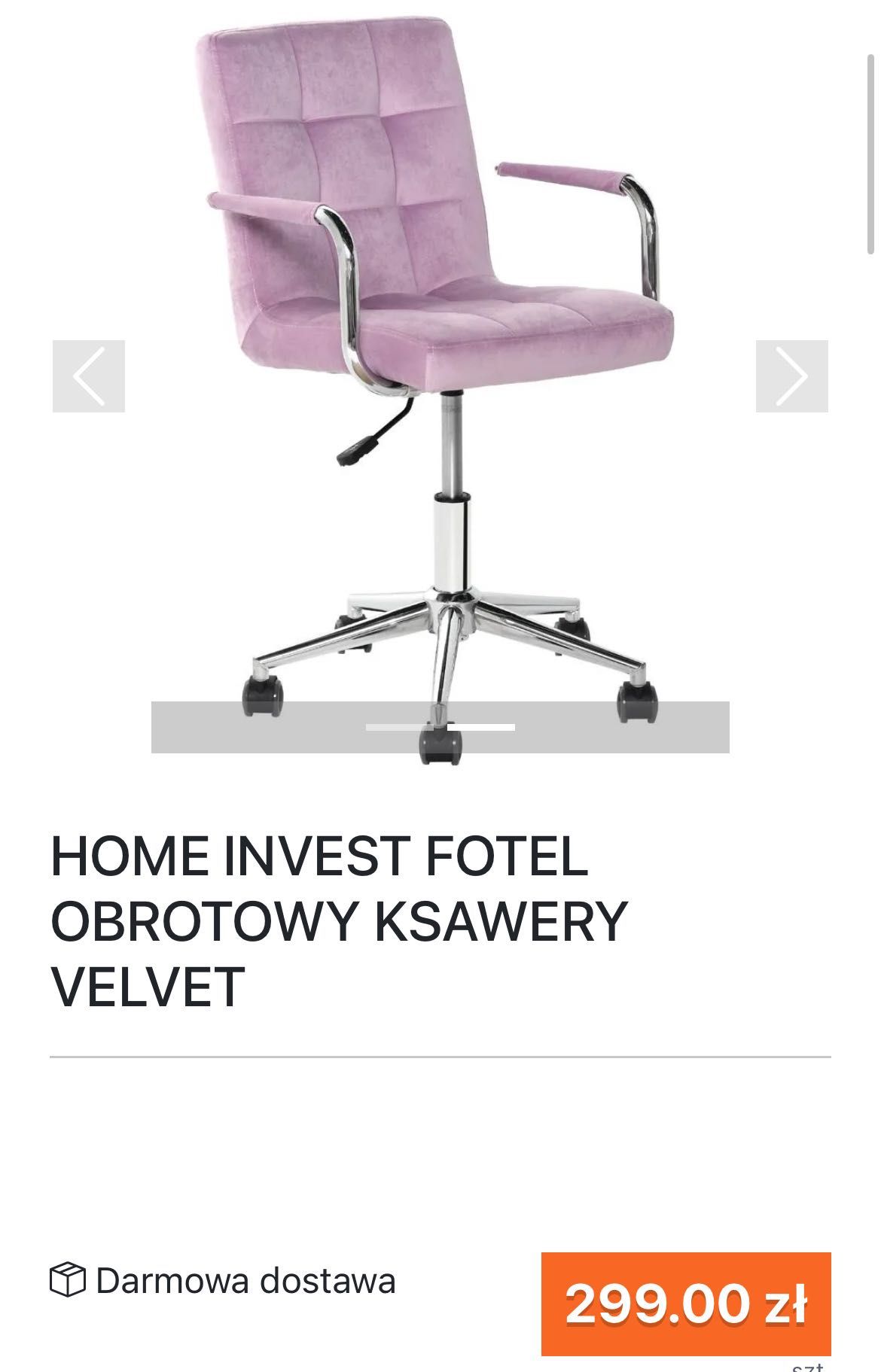 Krzesło do biurka