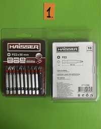 Набір біт Haisser PZ2 х 50 мм 10 шт. Ціна за 1 упаковку