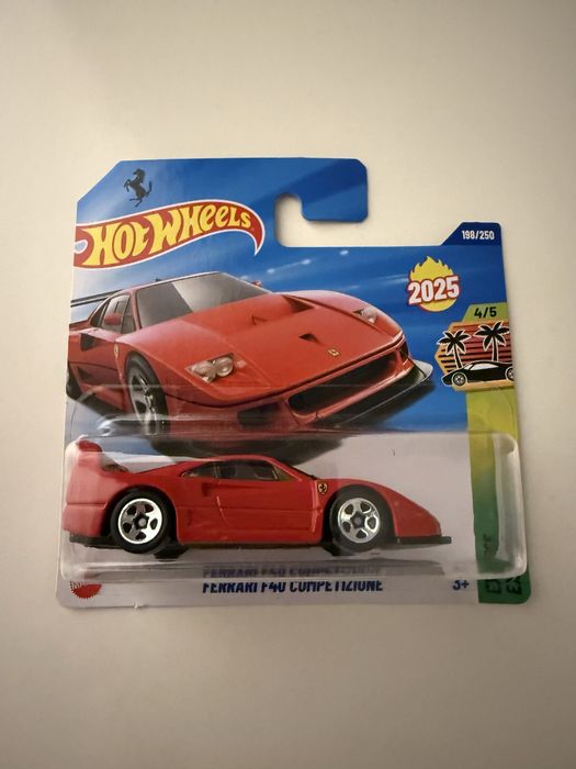 Hot Wheels zestaw 6 sztuk - BMW, Porsche, Ferrari, Dodge