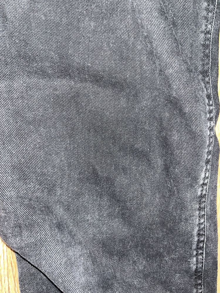 Широкі чорні джинси wide leg