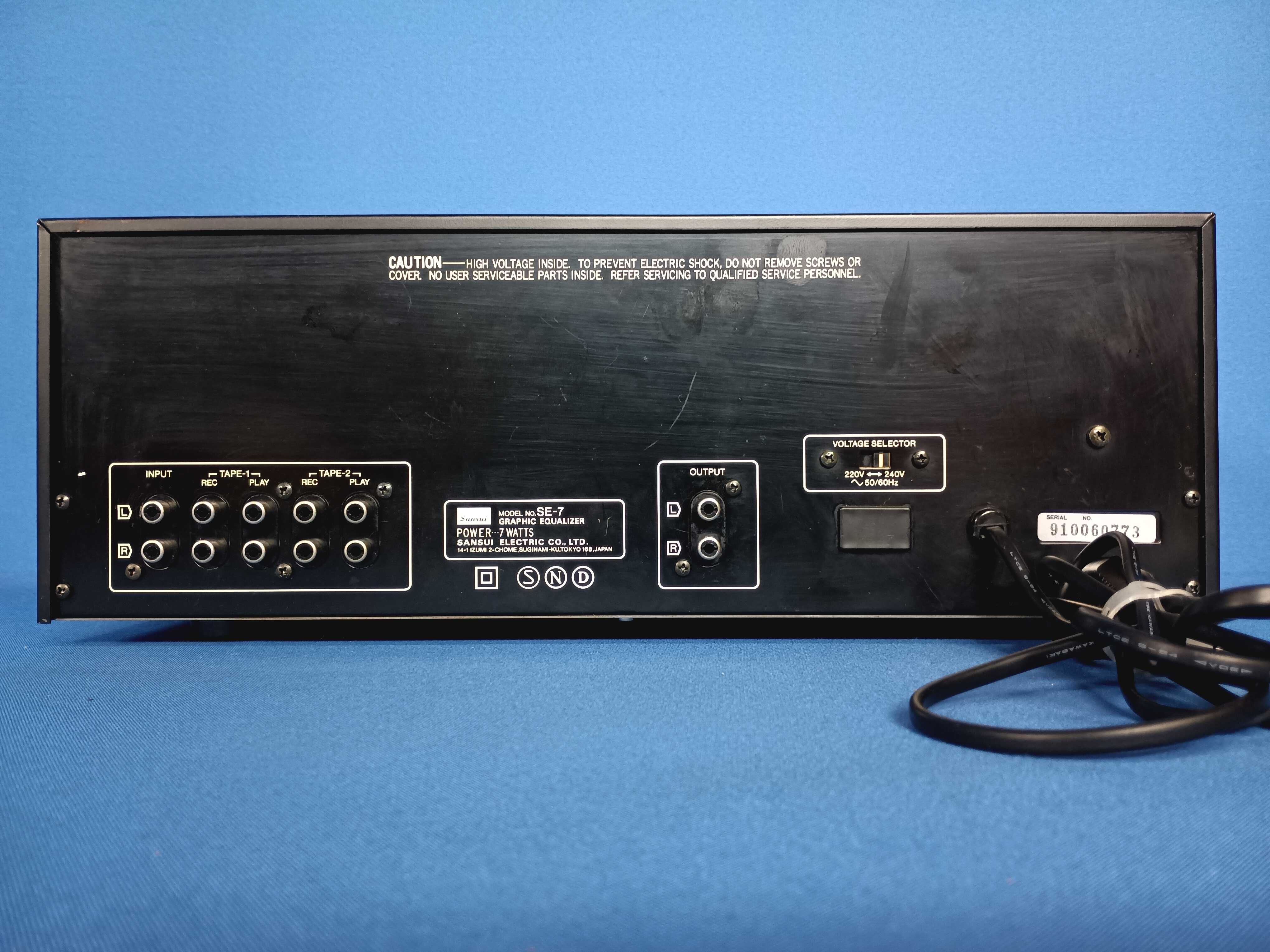 équalizador SANSUI SE-7