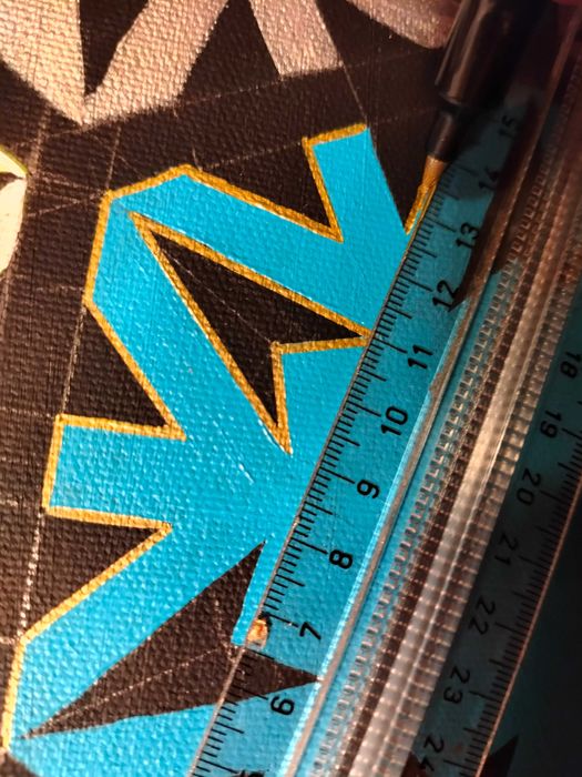 "Ten Deseń" Obraz akrylowy 61x50cm