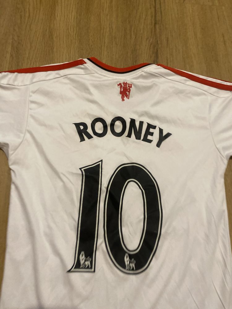 Koszulka Manchester United Adidas piłkarska Rooney