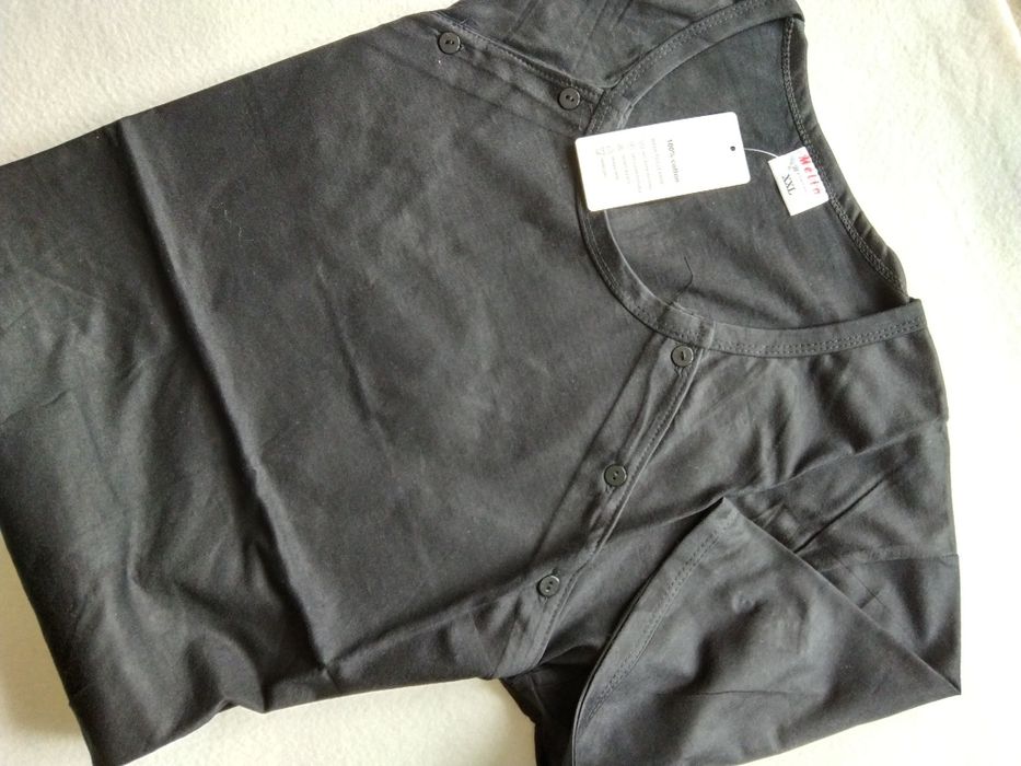 Koszula ciążowa s do karmienia rozpinana na boki odpinana piżama