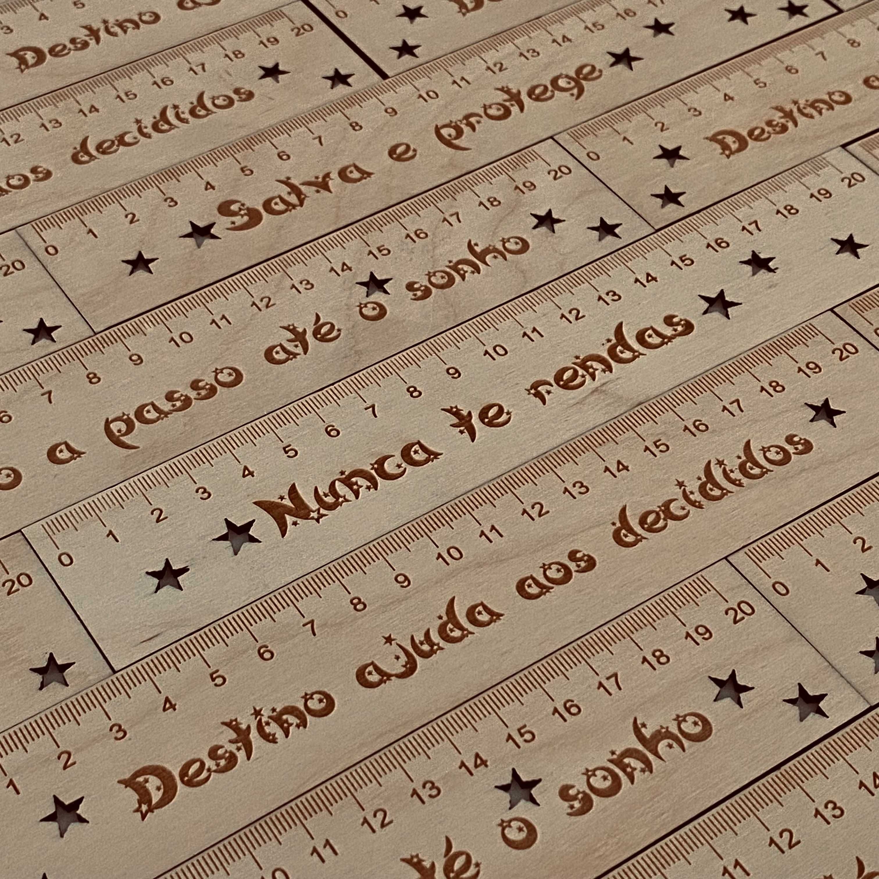 Réguas exclusivas para o seu filho