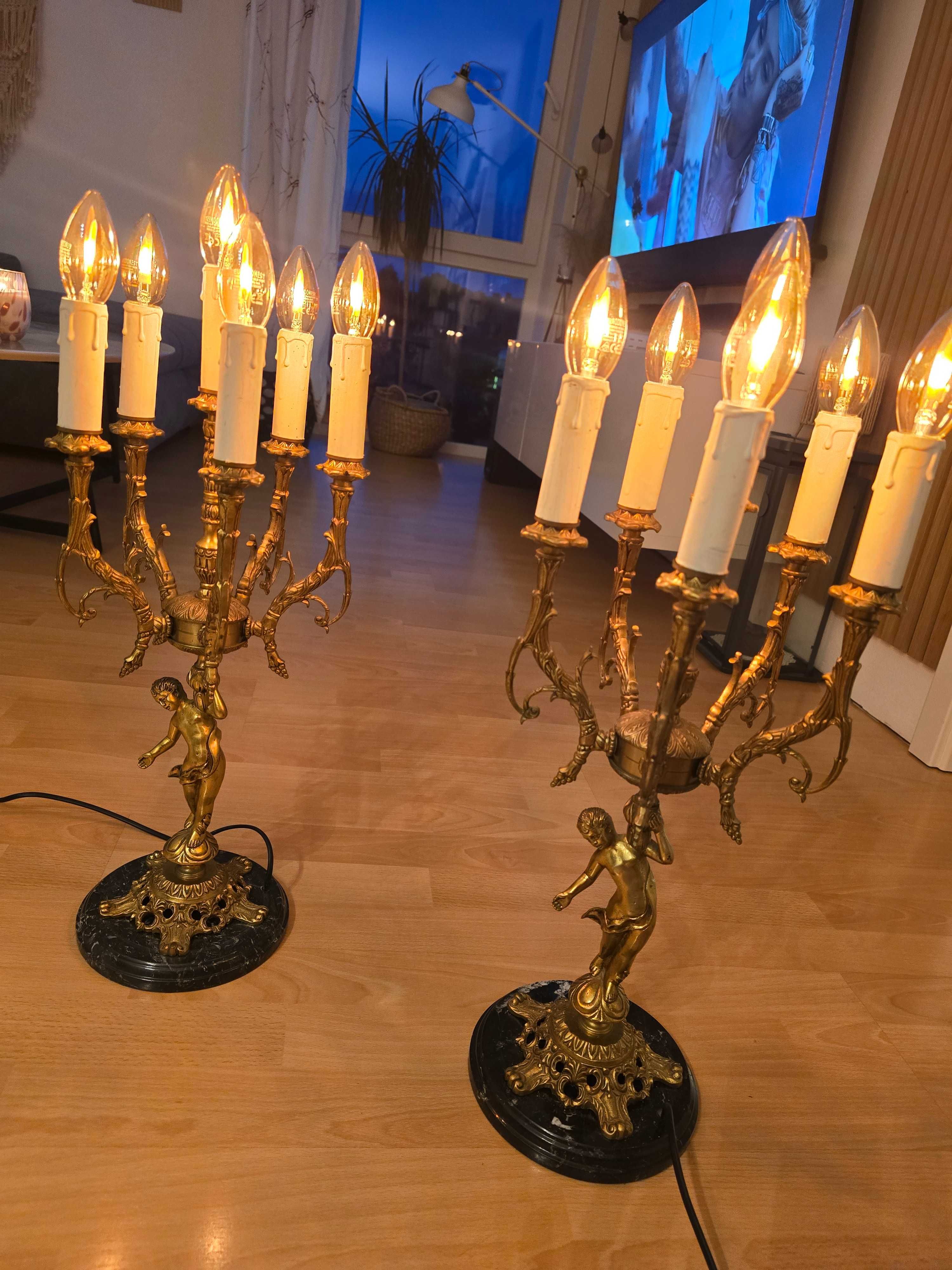 Retro antyczne lampy