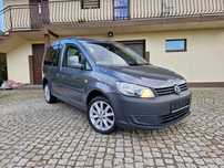 Volkswagen Caddy 2012 Rok 1.6 TDI 102KM 7 Osobowy z Niemiec