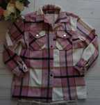bluza~ kurtka koszulowa w kratę~ a'la flanela~ Shein r.36