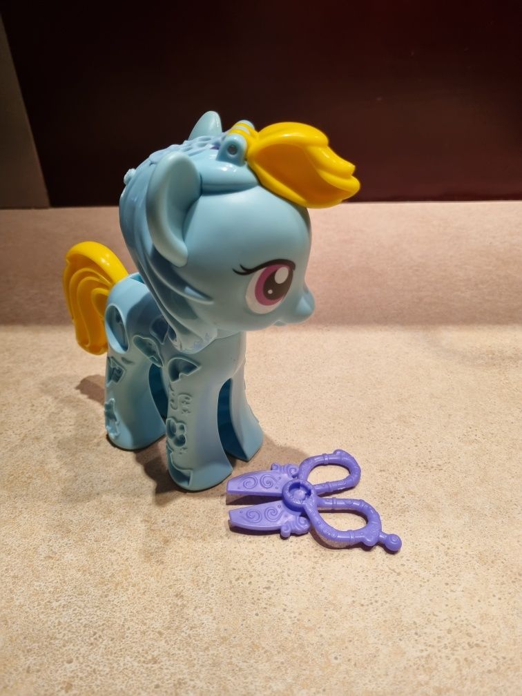 Zestaw Rainbow Dash Play Doh Salon fryzjerski B0011