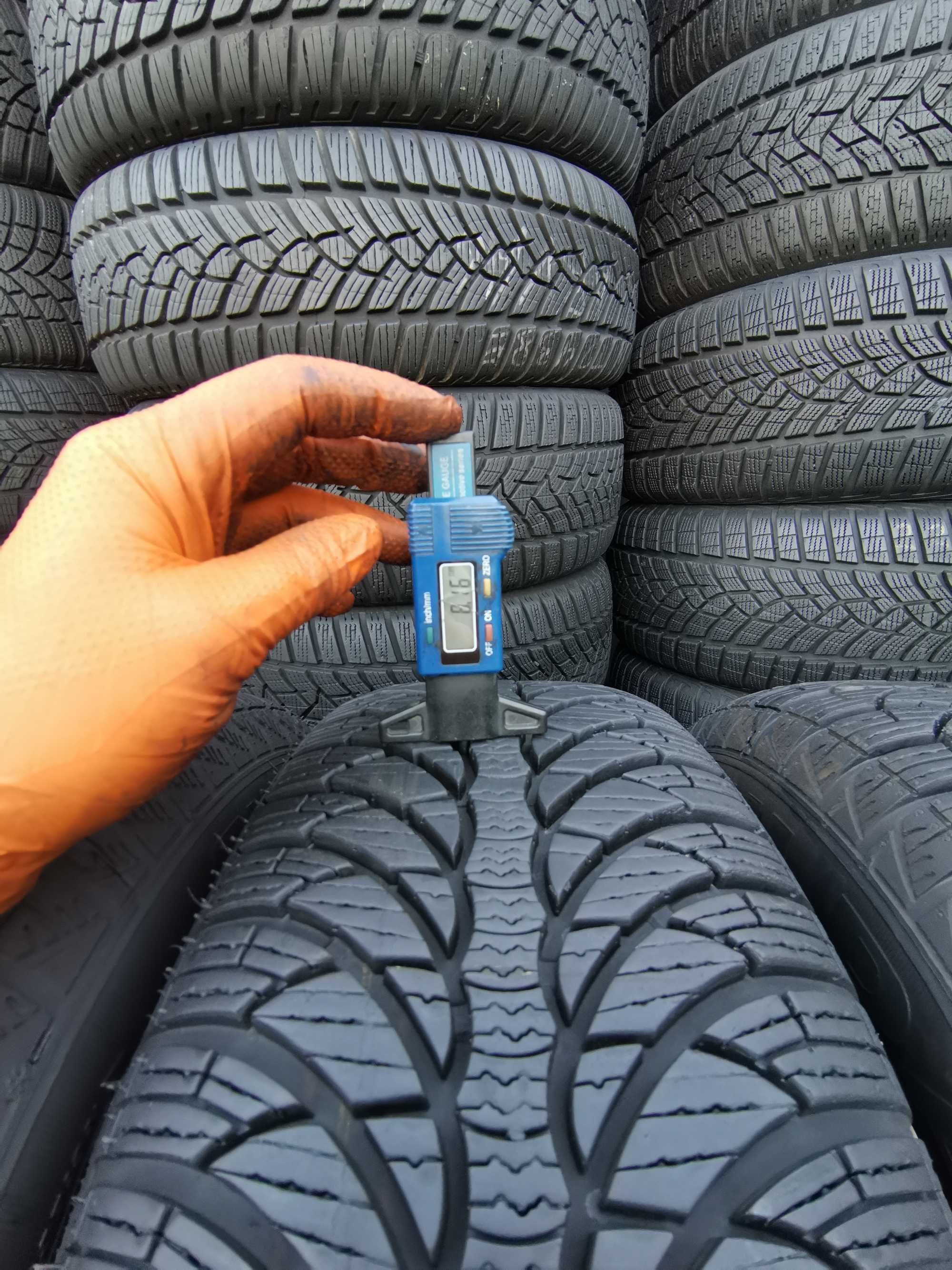 zima Fulda 195/65/15 z 2021r 8mm 4szt