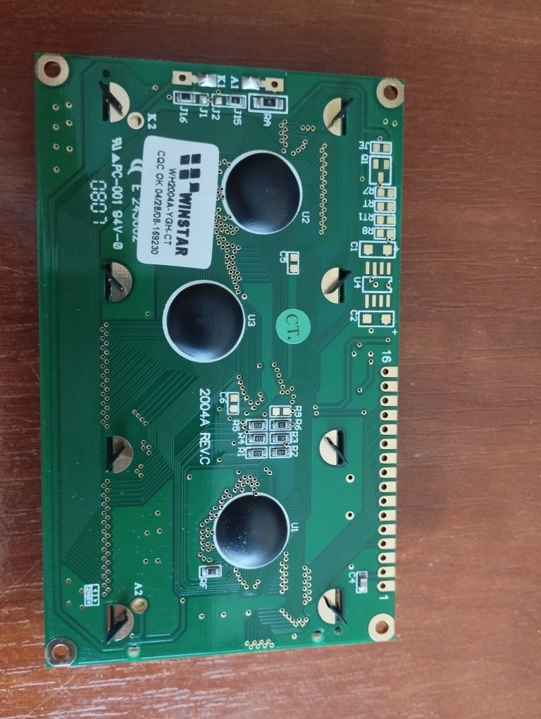 LCD 2004 індикатор