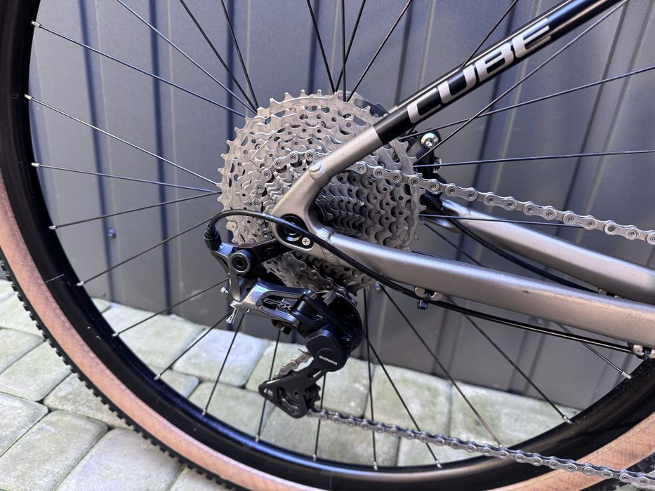 Cube Nuroad EX. : Shimano GRX 1на11, ST-RX600. WTB Riddler 700×45c