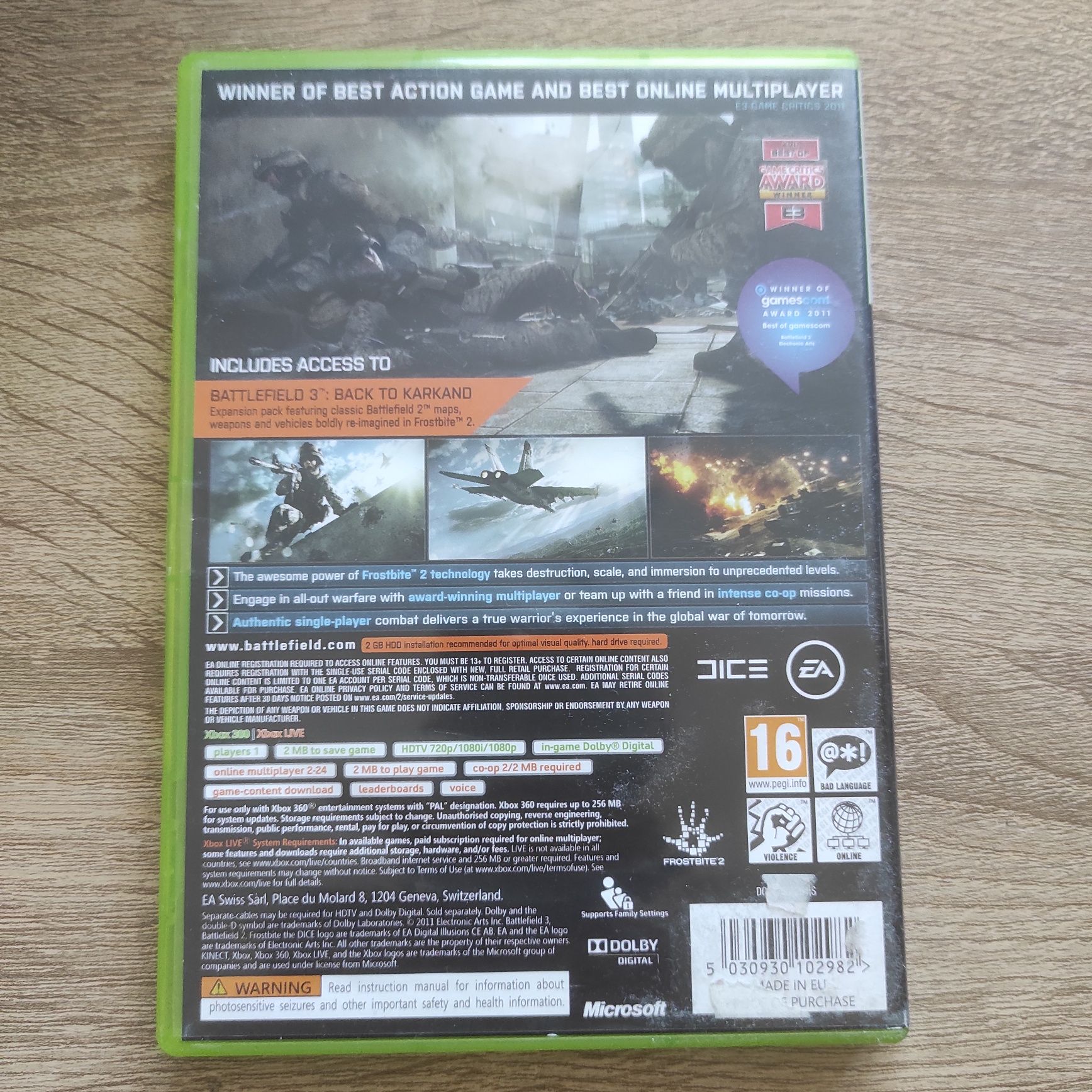 Диски для гри Xbox 360