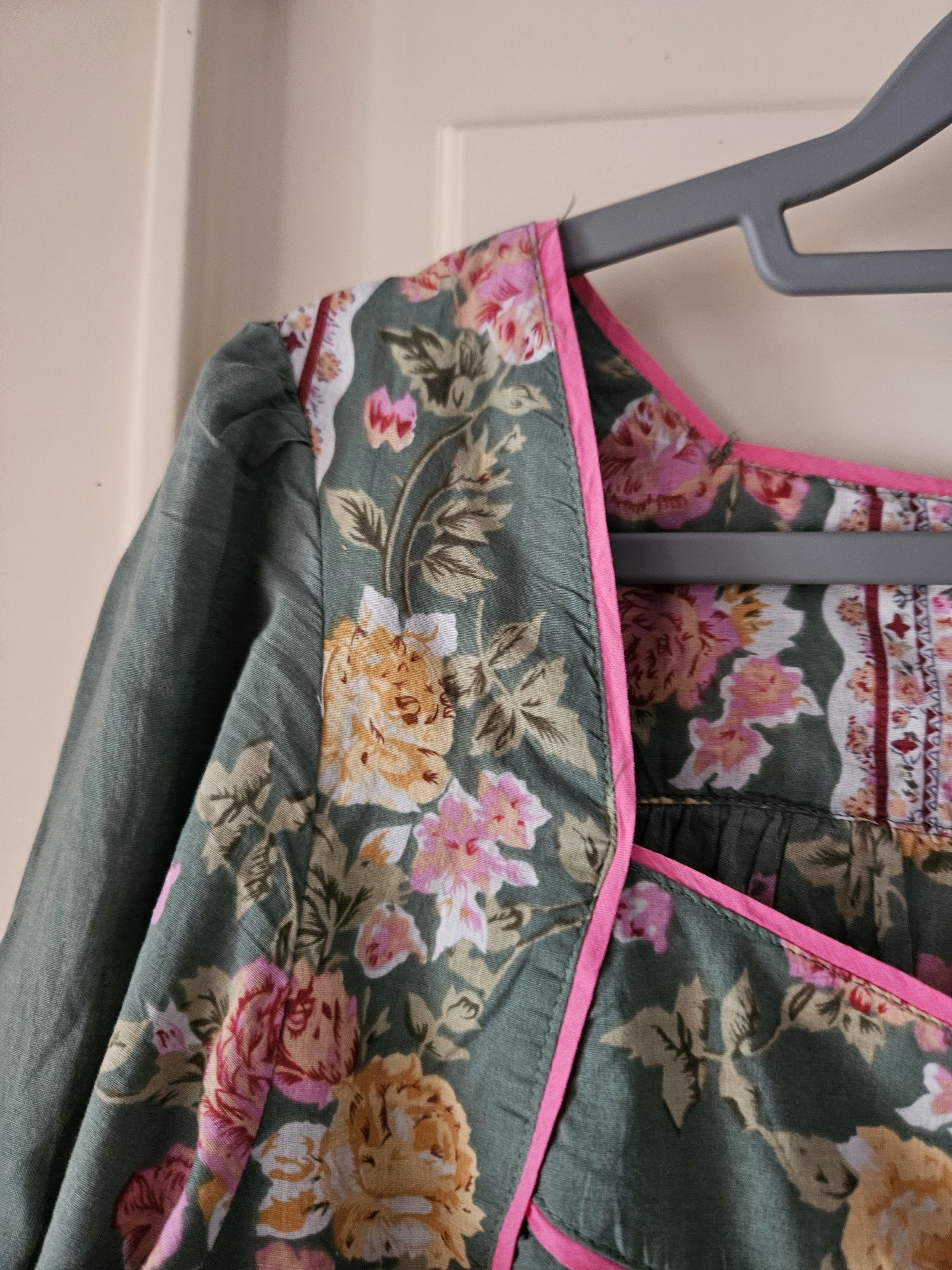 Modna, zwiewna sukienka w stylu boho r  16/44/XXL