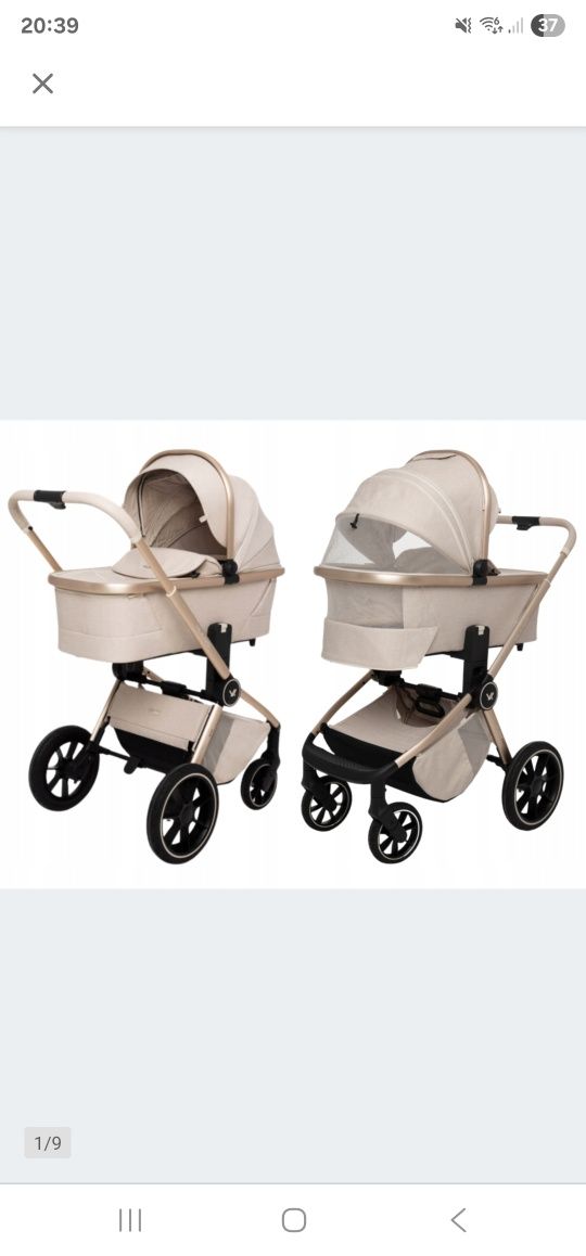 Sprzedam wózek muuvo quick boho beige