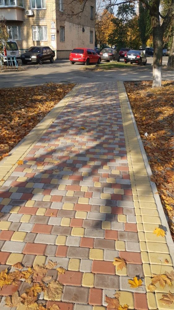 Бруківка тротуарна плитка фем