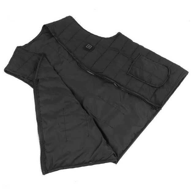 Жилетка с подогревом XL-4XL от повербанка, Безрукавка с подогревом