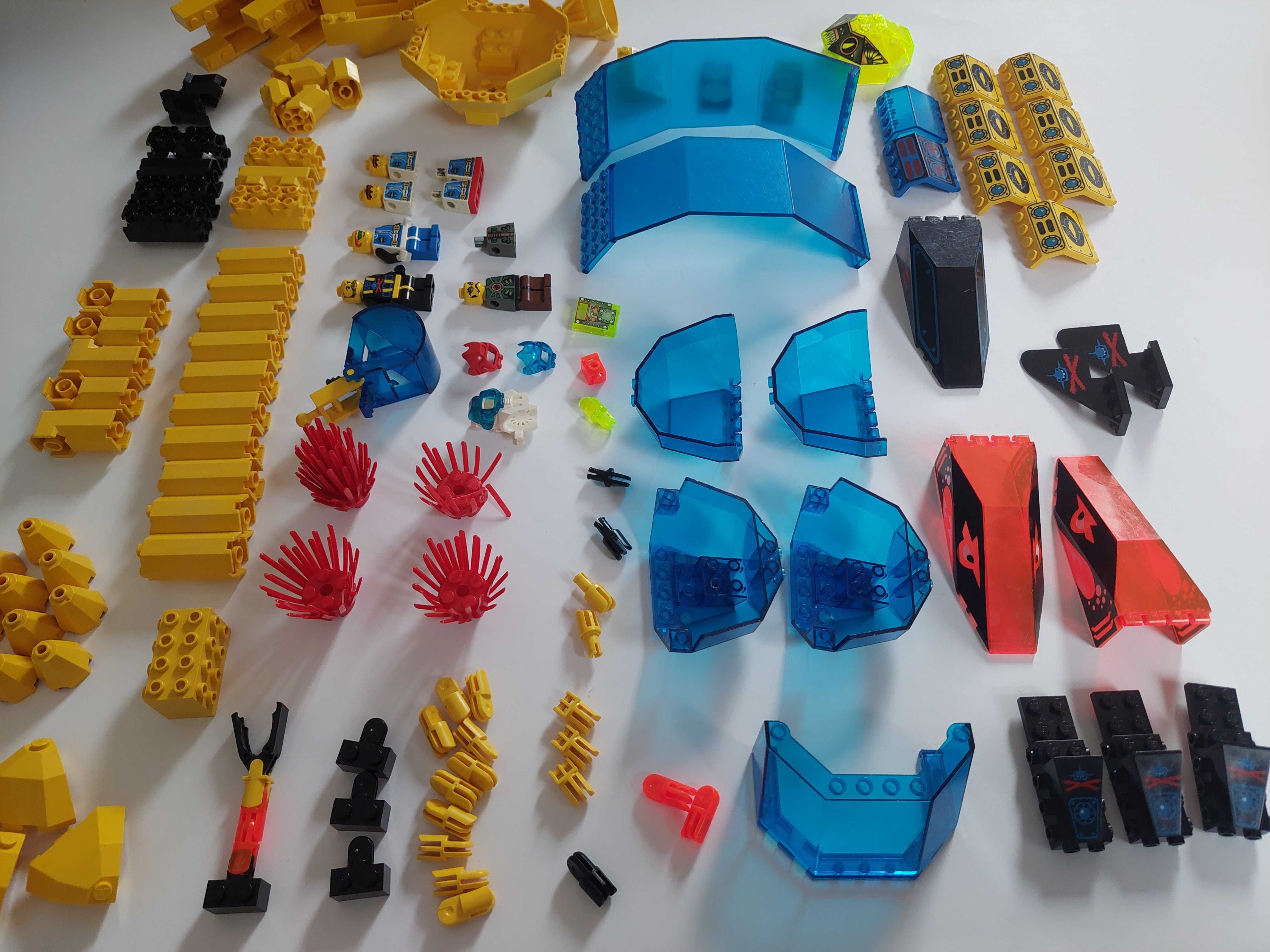 Lego Aquazone części i figurki Aquasharks Aquanauts