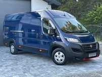 Fiat Ducato Maxi / L4H2 / Wzmacniany Heavy / Lakier granatowy / Bogata wersja wyposażenia / Ładowność 1305kg / Atrakcyjny wygląd / Salon PL / FV23%  Drzwi 270* / Koła 16’’ /