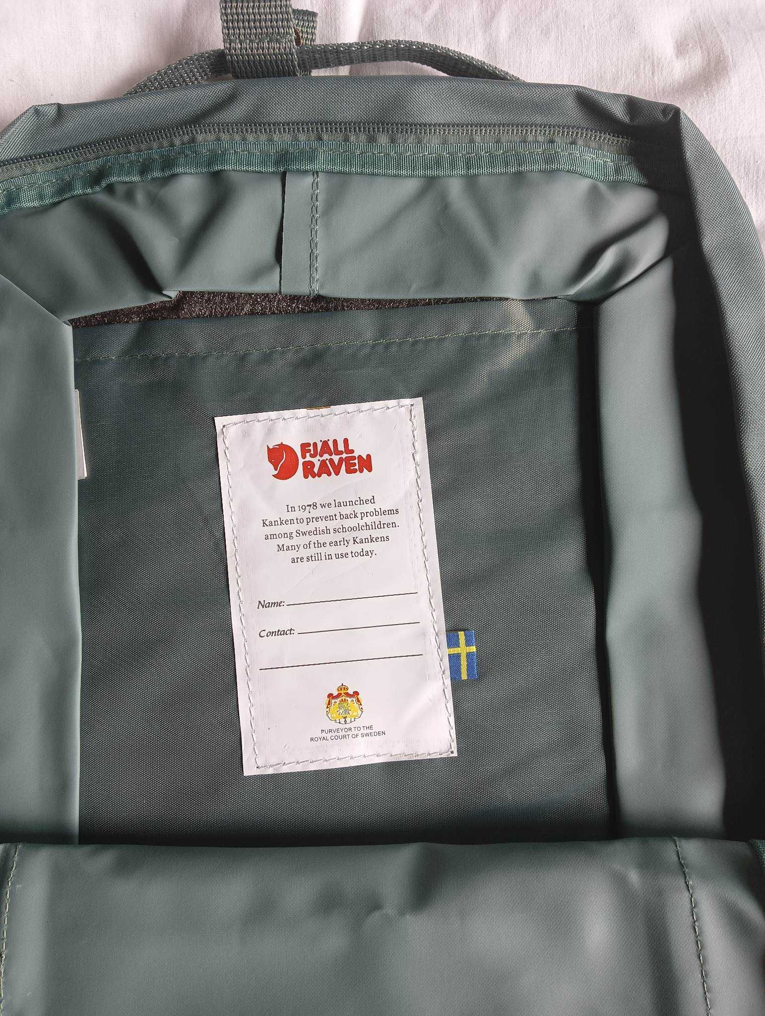 Plecak Fjälräven Cassic  - Zieleń - 16 Litrów
