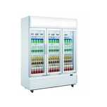 Witryny chłodnicze przeszklone 1300L+2x1000l Szron + gratis