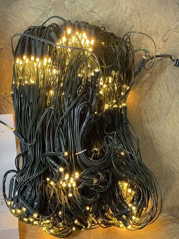 Led штора, гирлянда - штора