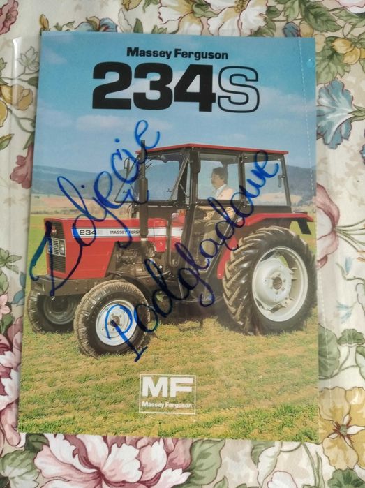 Massey Ferguson MF 234S folder ciągnika prospekt 1983 oryginał