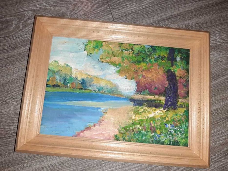 картина Художник Колесников Б. А. холст масло 27*36см