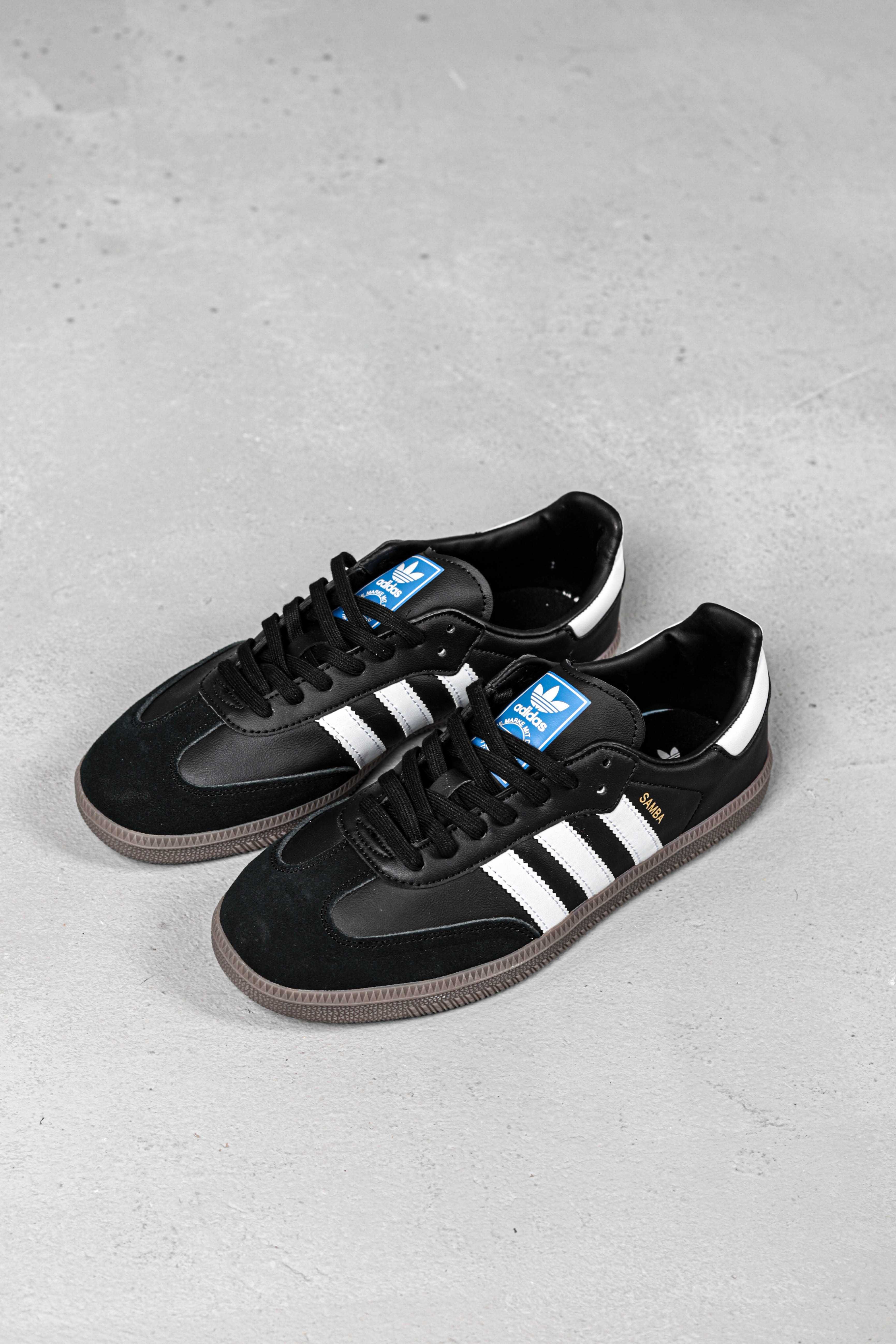 ВІдправка без предоплат!Adidas Samba black&white/ Адидас Самба Черные