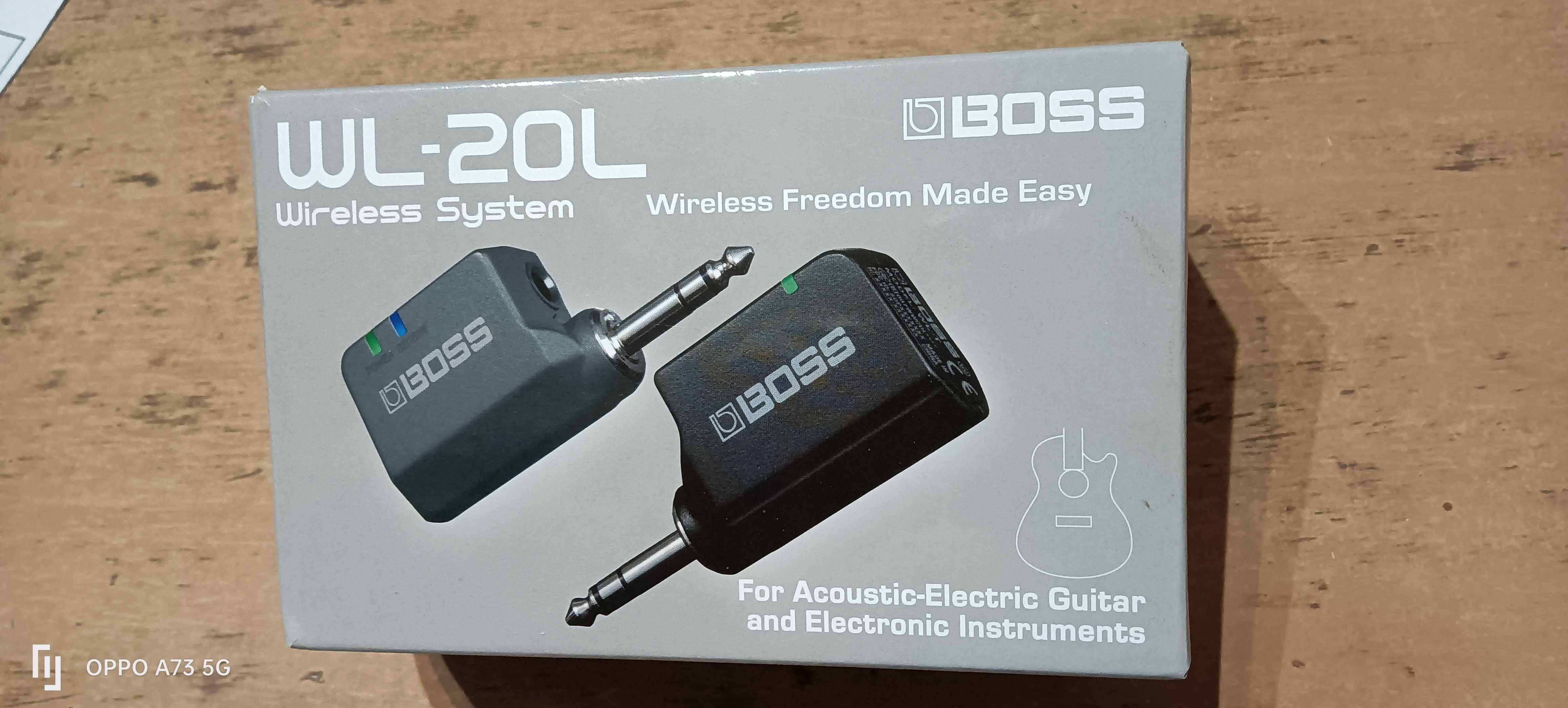 Wireless Sistema
Boss WL-20L