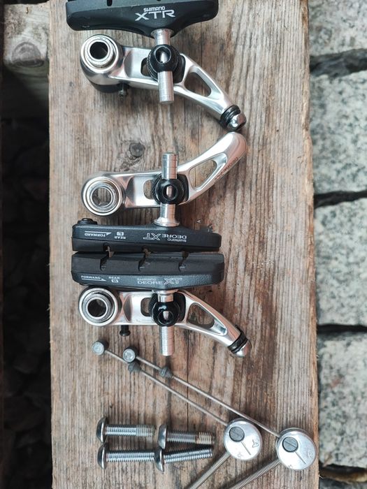 Hamulce rowerowe cantilever Shimano Deore XT M737 Retro MTB XTR