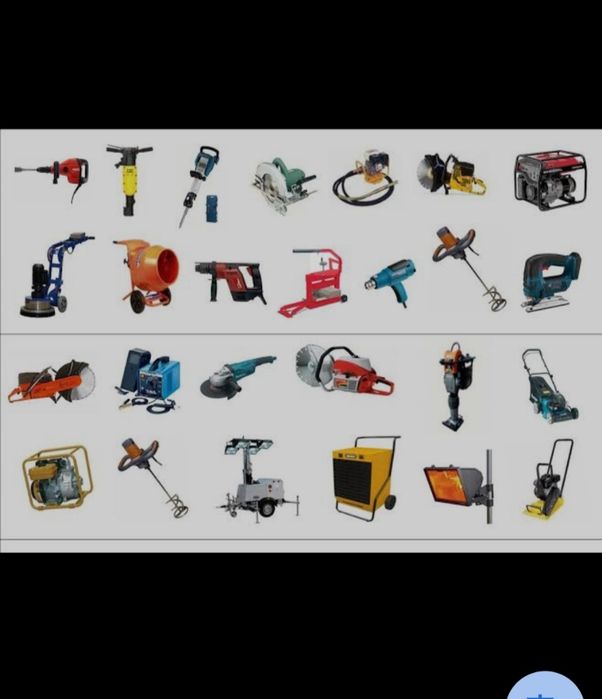 Wynajem sprzętu budowlanego