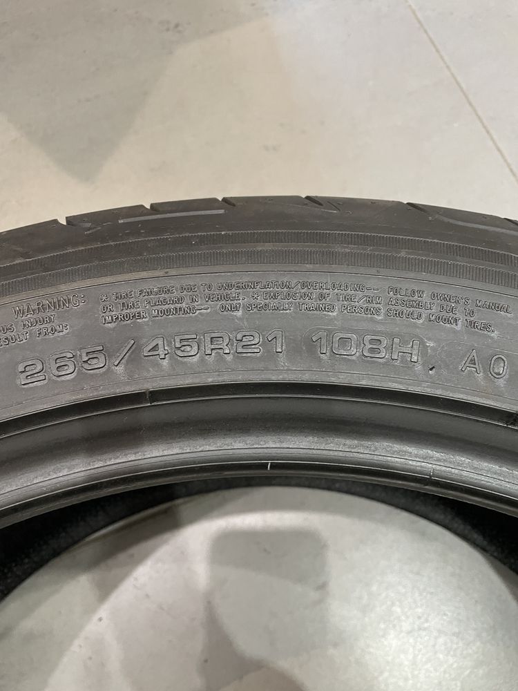 265/45 R21 Goodyear Eagle F1 Asymmetric 3 AO
