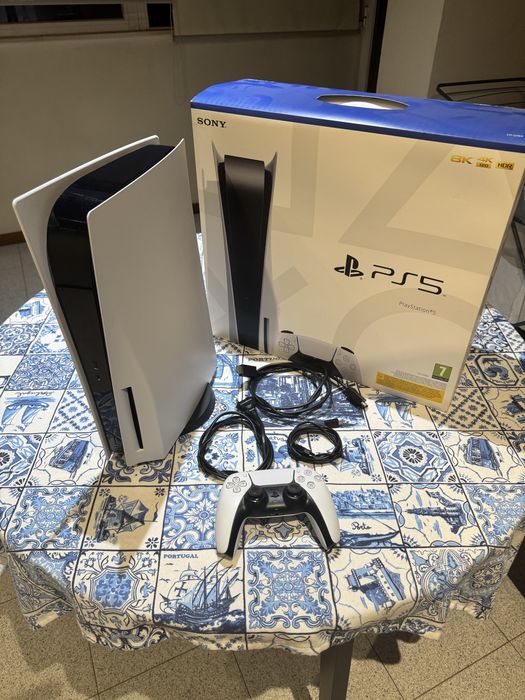 Playstation 5 branco 825Gb