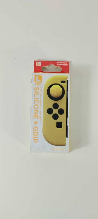 FR-TEC Capa Silicone + Grip Esquerda Amarelo
