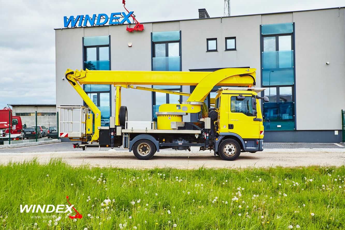 Palfinger P 300 KS na podwoziu MAN - gwarancja UDT - windex.pl