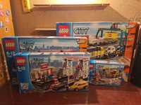 Zestawy LEGO City [7936, 7937, 7938, 7939 + dodatkowe tory]