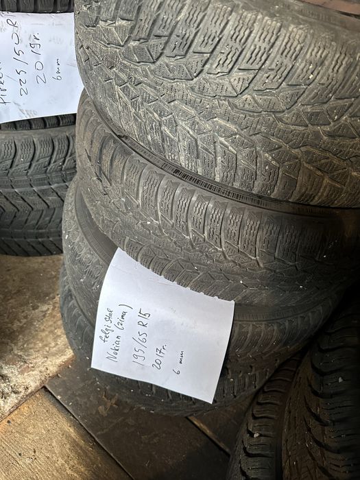 Koła stalowe Toyota Nokian 195x65r15 6mm 5x114,3 4szt