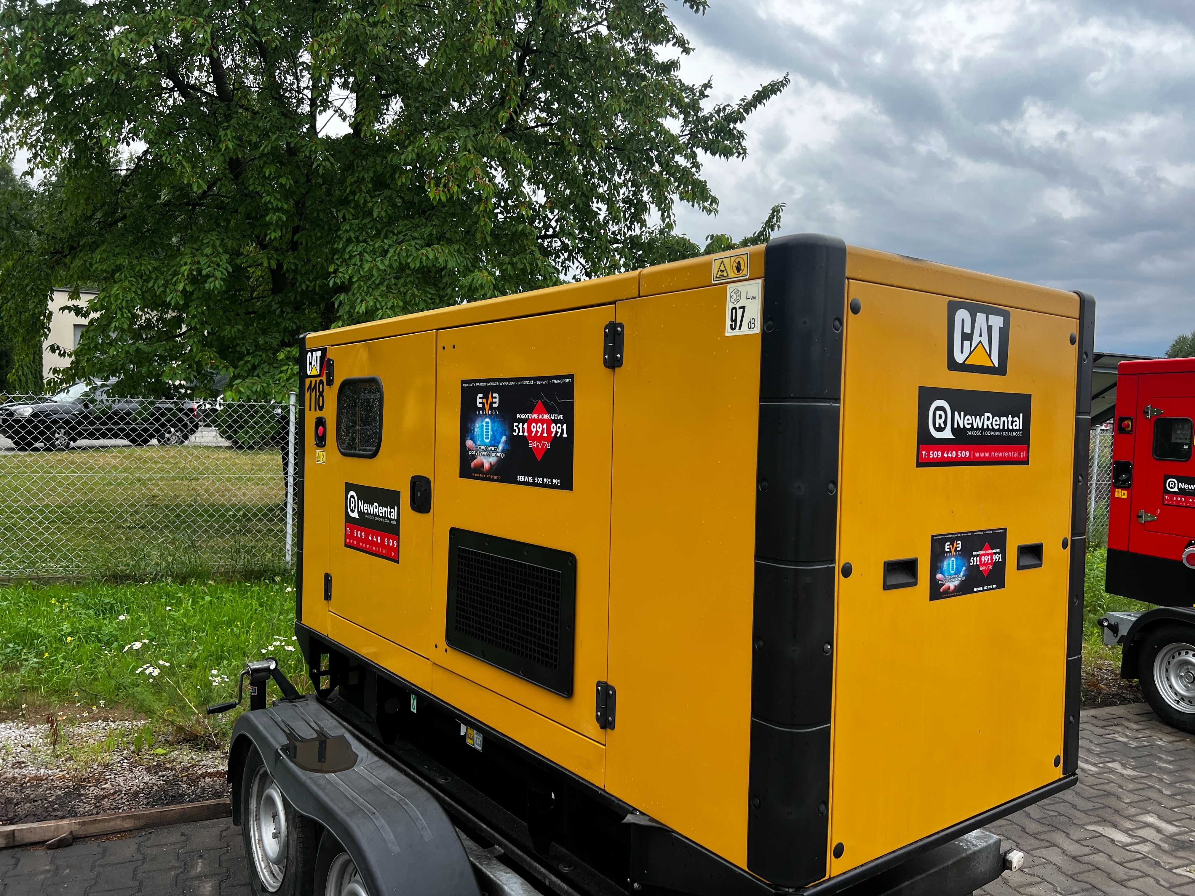 Cesja leasingu agregatu prądotwórczego Caterpillar DE110 - 110kVA