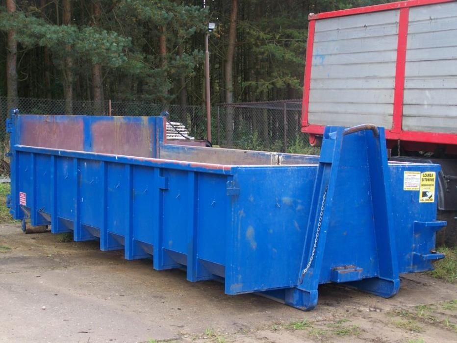 wynajem kontener wywóz odpady, śmieci, gruz TRÓJMIASTO