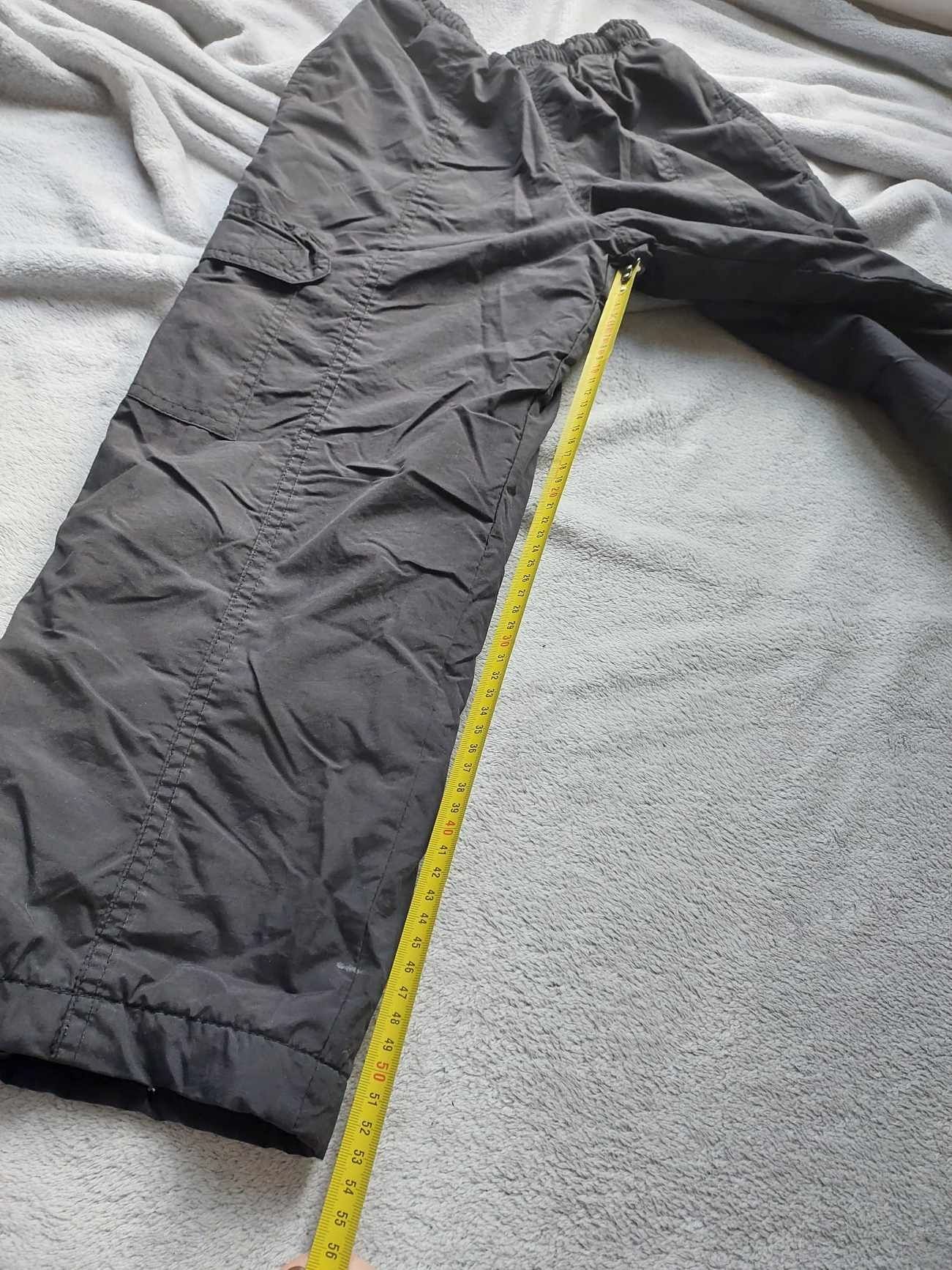 Spodnie ocieplane ala softshell, zimowe 134