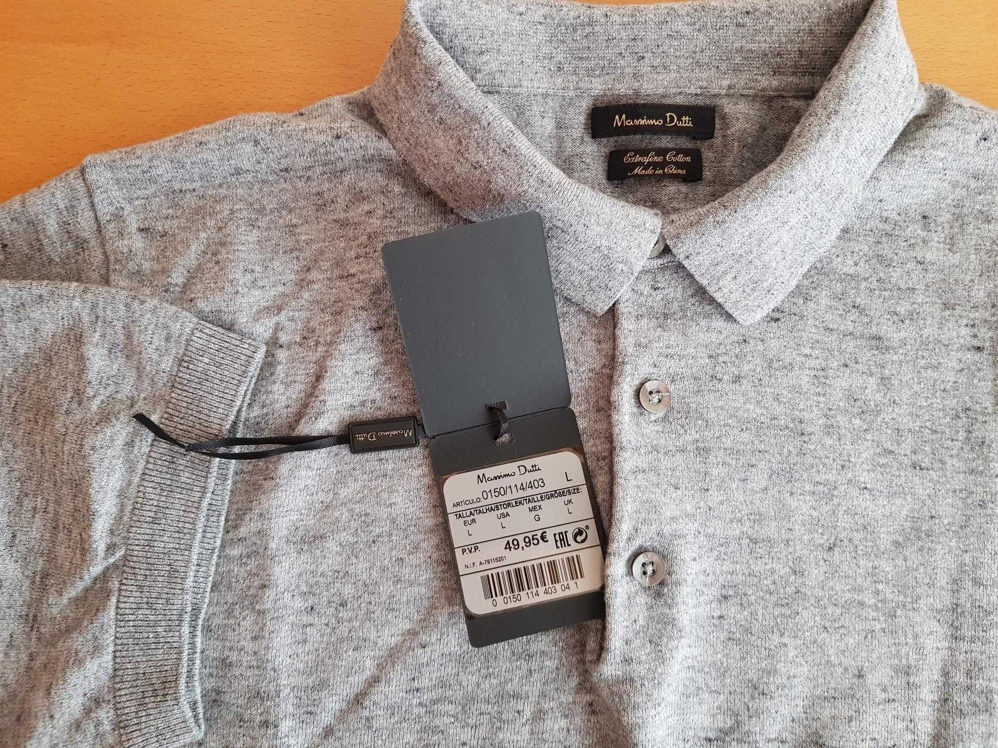 Polo Massimo Dutti tamanho L