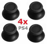 4x Czarny analog nakładka grzybek do pada Sony PS4 * Serwis Video-Play