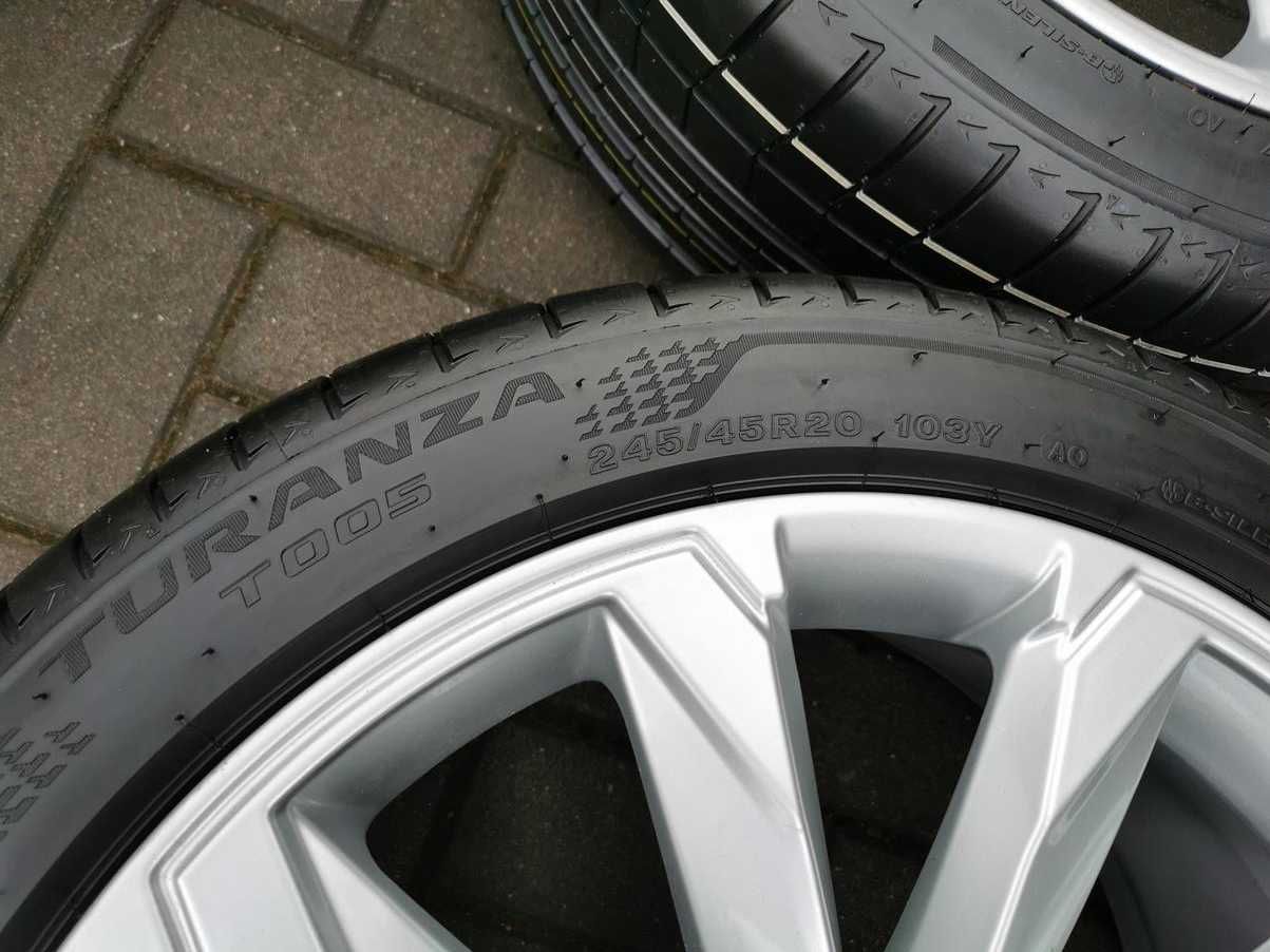 5x112 ALU Koła R20 AUDI A6 C8 Allroad A8 ET37 245/45 Bridg 2022r NOWE