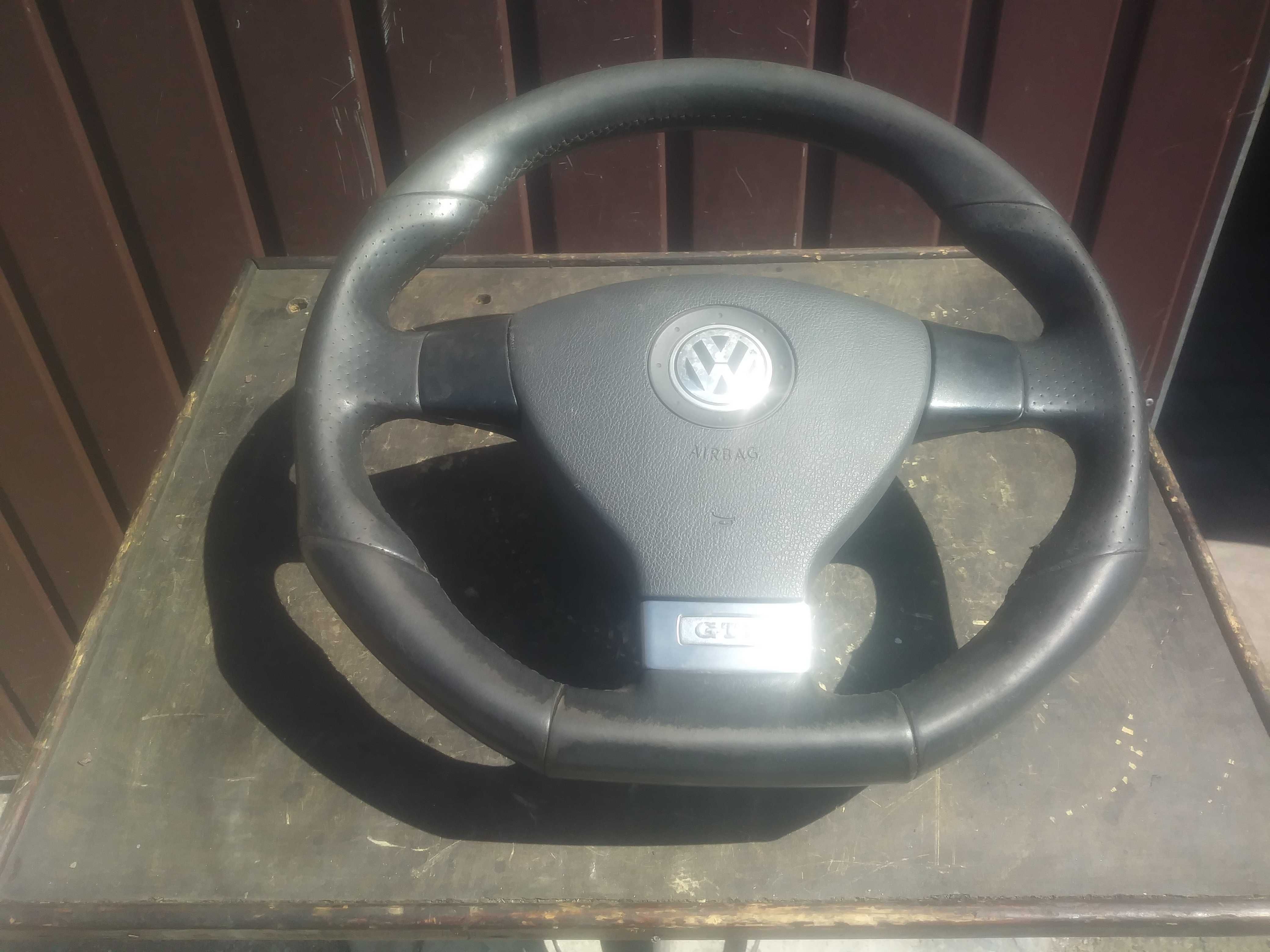 Vw Golf 5 V GTI Kierownica + poduszka airbag komplet