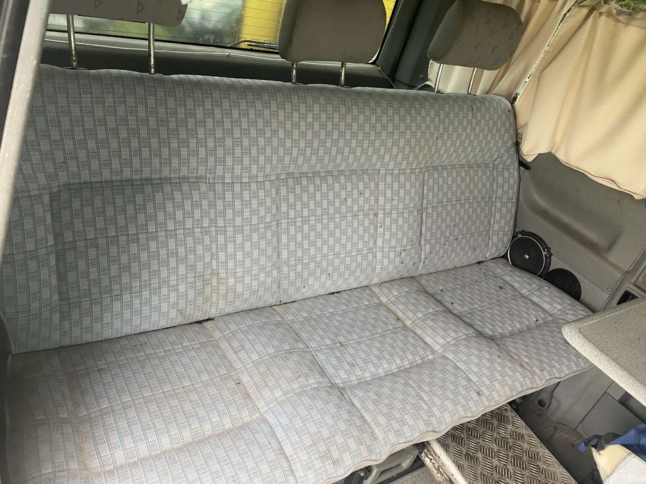 Kanapa rozkladana z lozkiem stelazem i materacem vw t4 multivan