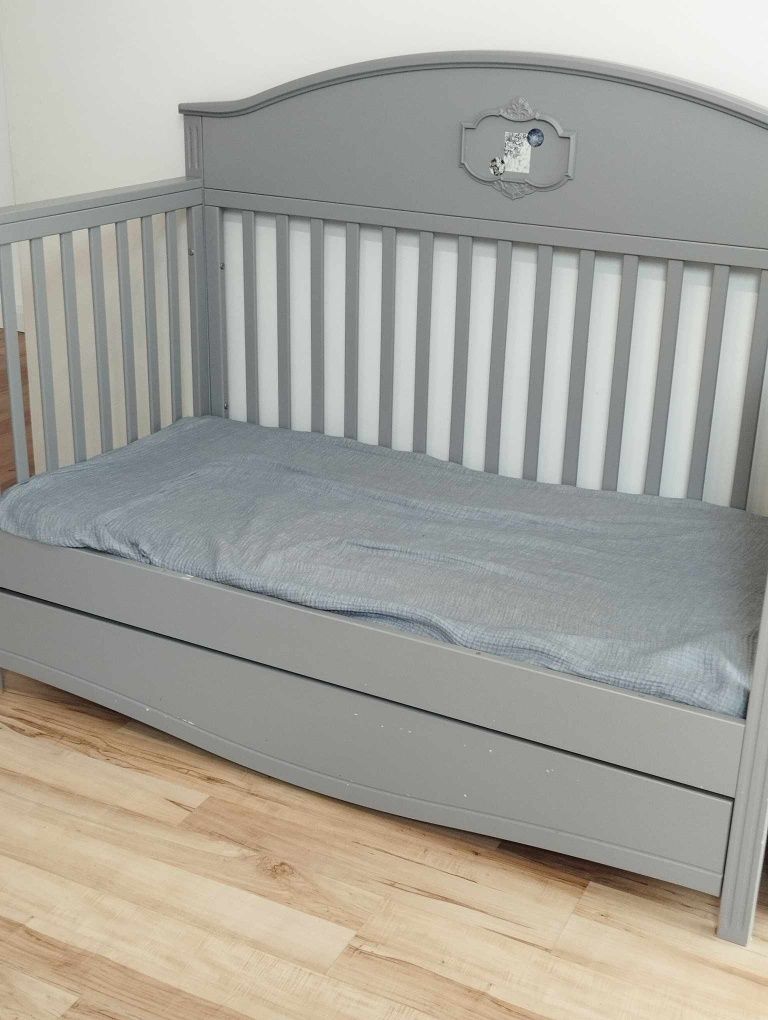 Sprzedam łóżeczko Good Night neutral gray łóżeczko 70x140